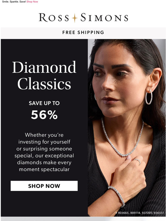 RossSimons Diamond classics 💎 Save up to 56 💎 Milled