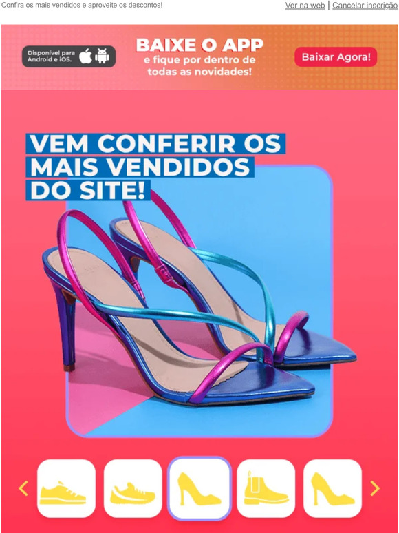 Chegou a lista da semana