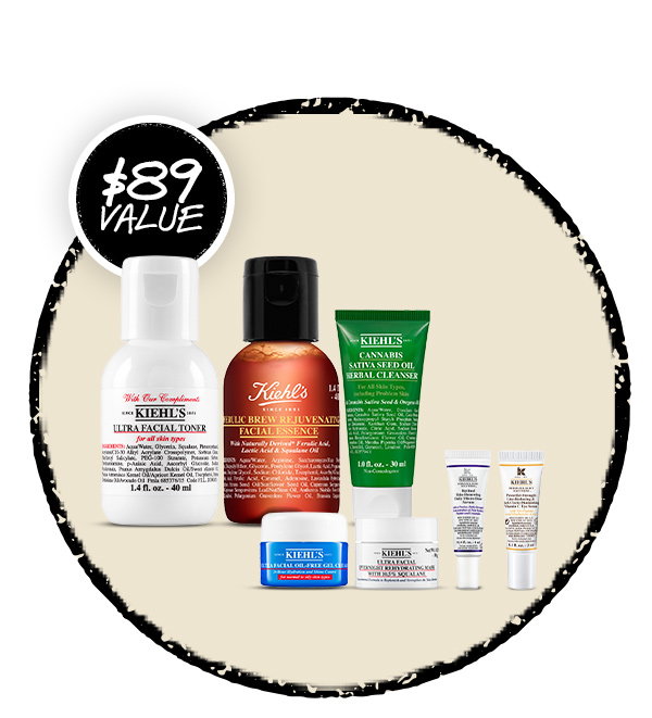 Kiehl's $89 Value Gift Offer
