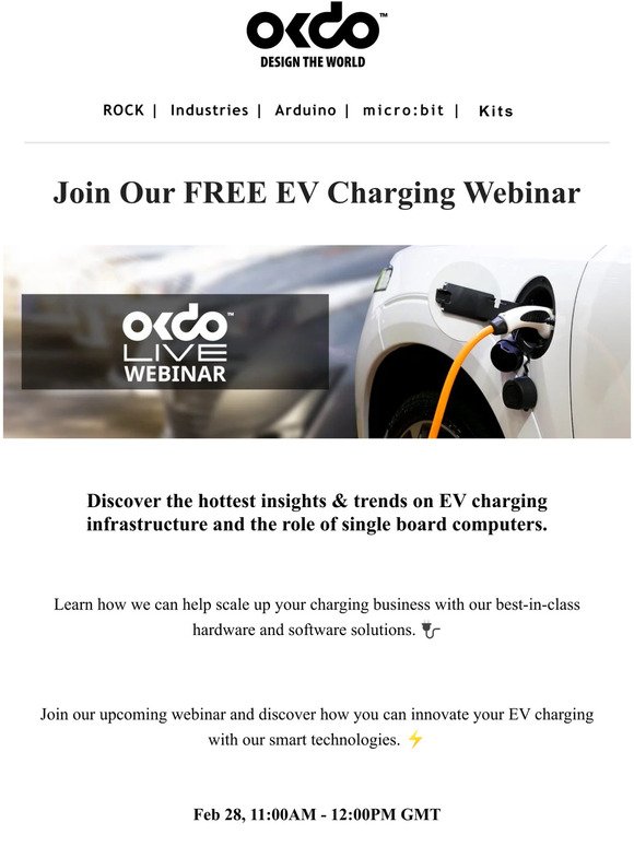 Plug into the Future: Sign Up to our FREE EV Charging Webinar!