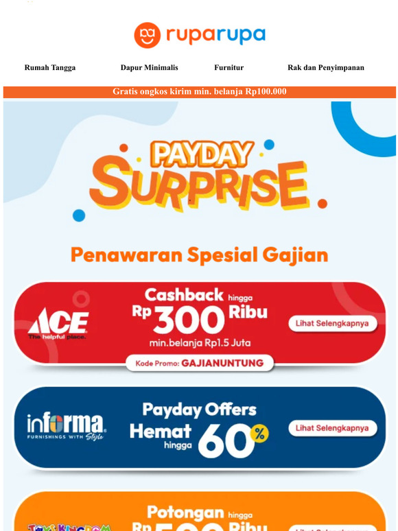 Kejutan SPESIAL Gajian🎉