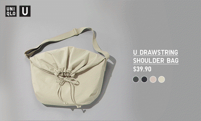 BANNER 1 - U DRAWSTRING SHOULDER BAG