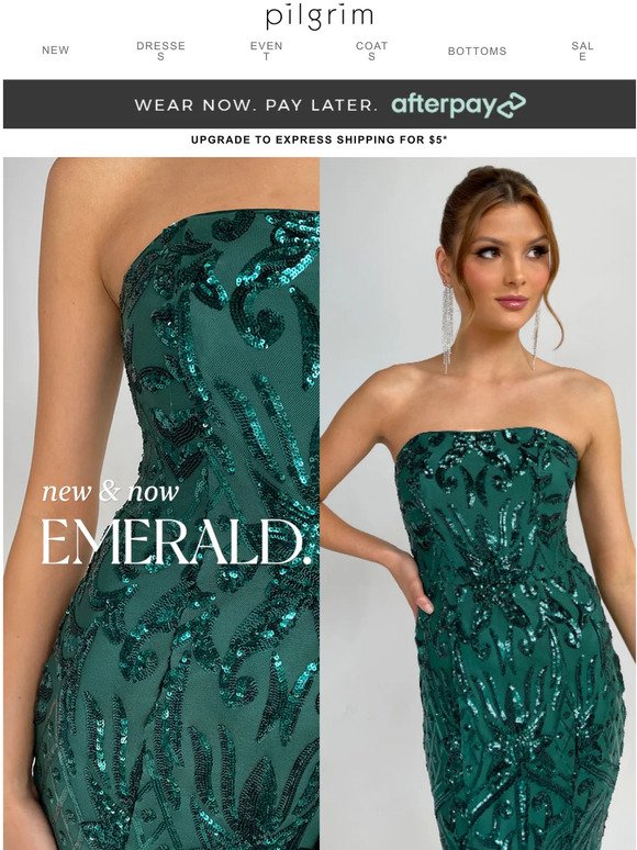 HEAD-TURNING: Emerald Dresses 💚