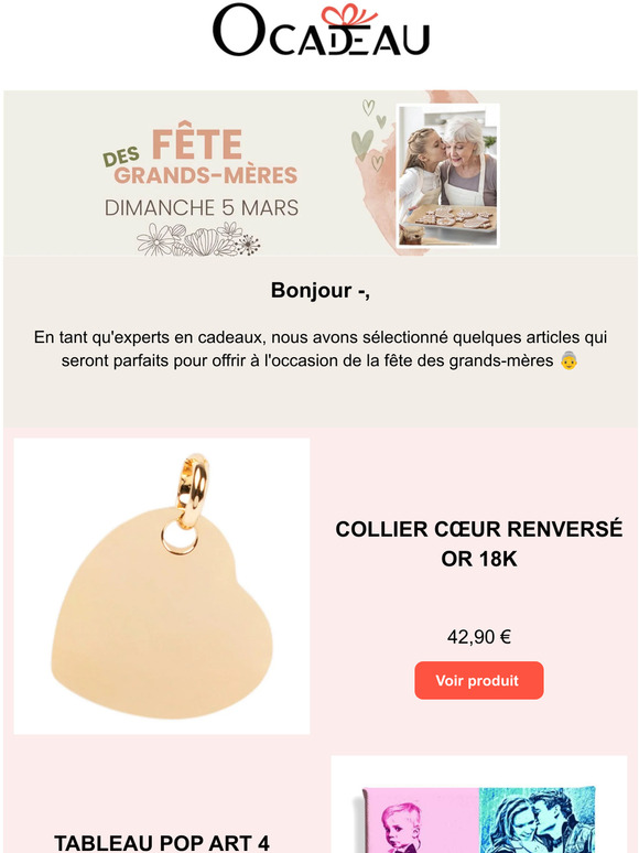 Le cadeau parfait pour votre Mamie