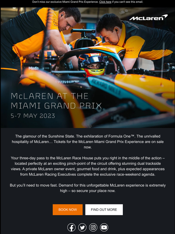 Miami Grand Prix 2023 – book your place now