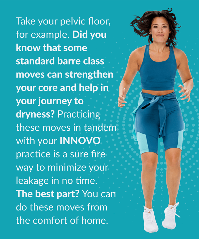 My Innovo 5️⃣ Barre Exercises To Improve Your Pelvic Floor Milled