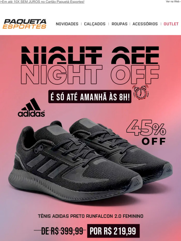 Paqueta esportes hot sale tenis adidas