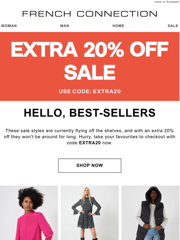Extra 20% off sale | The bestsellers edit