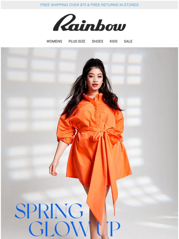 Rainbow Shops Shopping for these DRESSES now is a bright idea! 💡 From