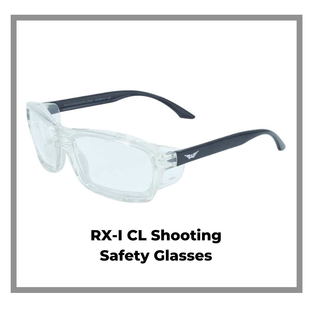 RX-I CL Shooting Safety Glasses
