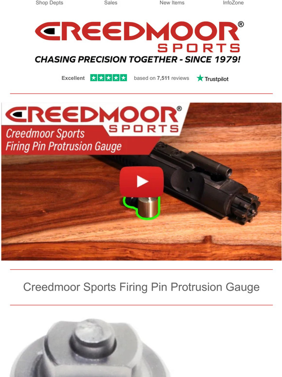 Creedmoor Sports Introducing the Creedmoor Sports Firing Pin