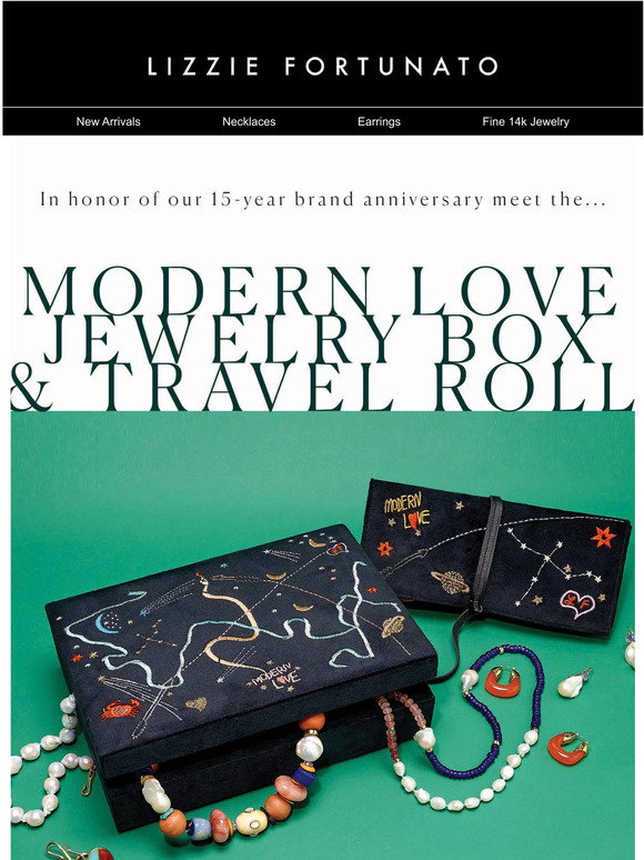 Modern Love Jewelry Box, Lizzie Fortunato