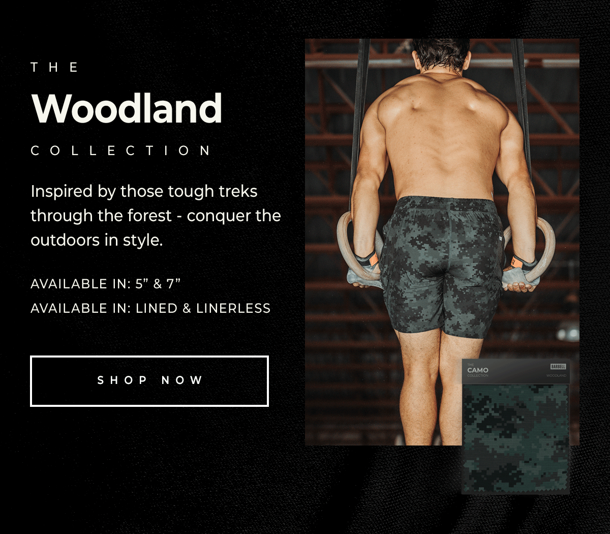 Barbell Apparel OUTDOORS INSPIRED The Camo Collection Milled