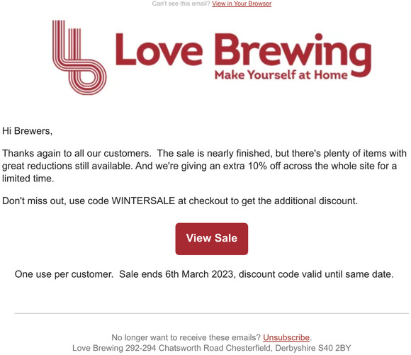 Extra 10% Off