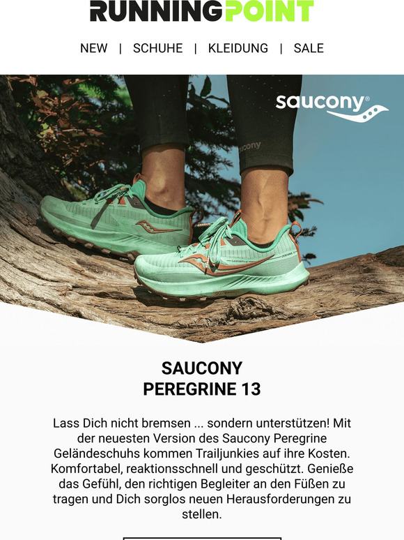Ab auf die Trails mit dem neuen Saucony Peregrine 13