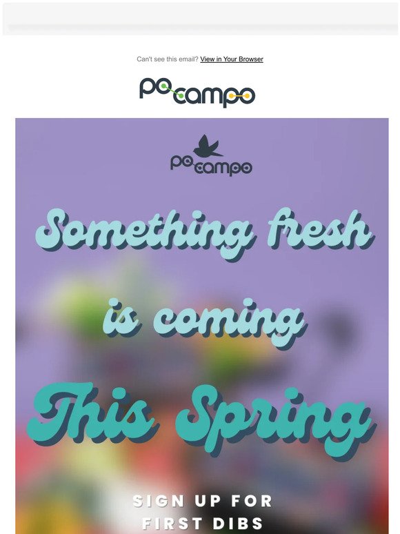 🌼 🌸 Something fresh is coming...