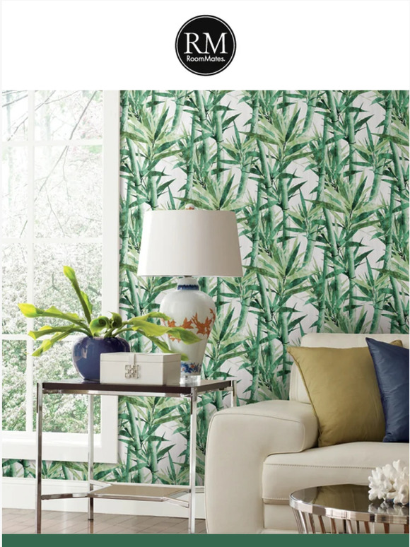 Create your own oasis with RoomMates Decor!