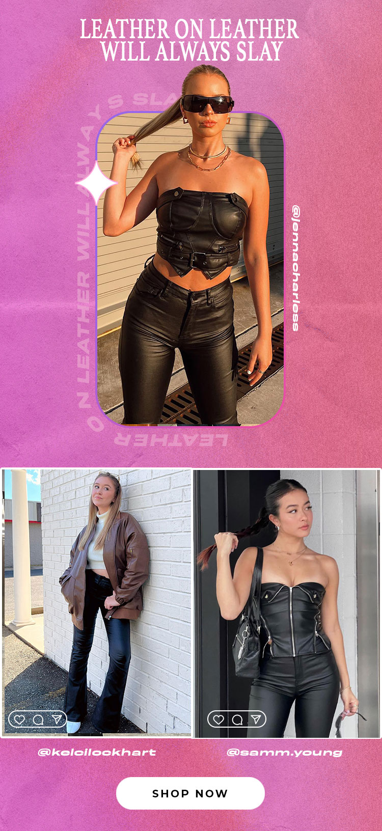 Edikted (US & Canada) Perfect Leather Pants 101📓 Milled