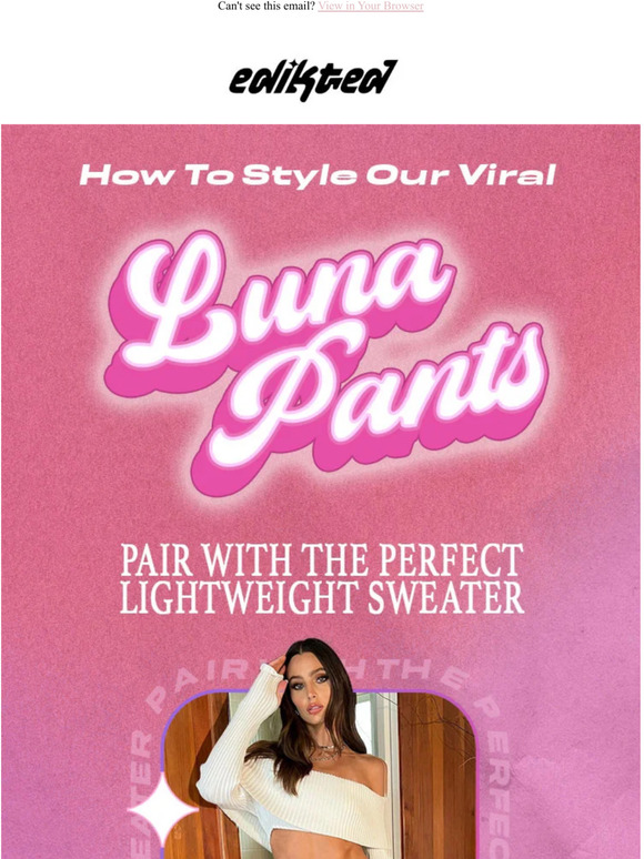 Edikted (US & Canada) Perfect Leather Pants 101📓 Milled