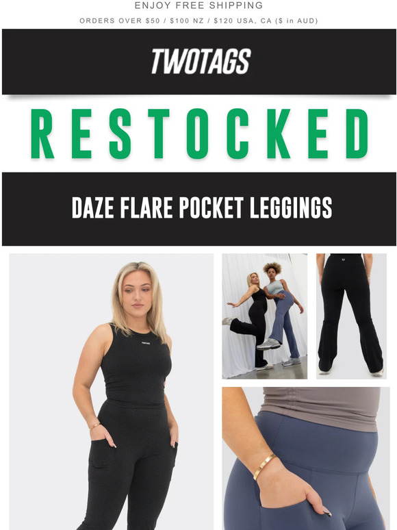 Your fave leggings are back + 3XL & 4XL sizes available!😍