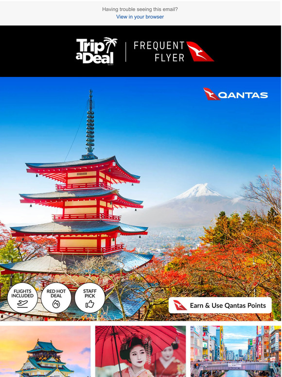 TripADeal Japan Awaits! 11Day Package From 2999 Including Qantas