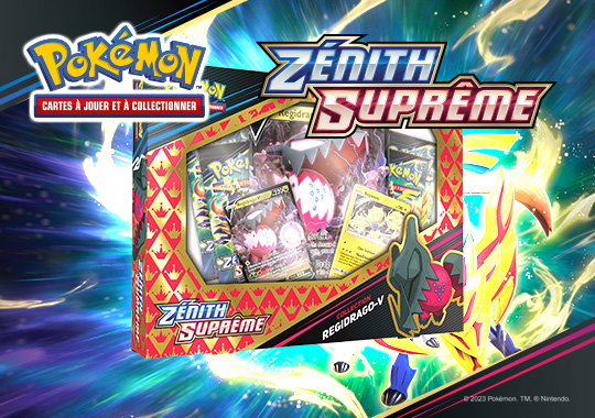 Coffret Pokémon Epée et bouclier 12.5 Regidraco V
