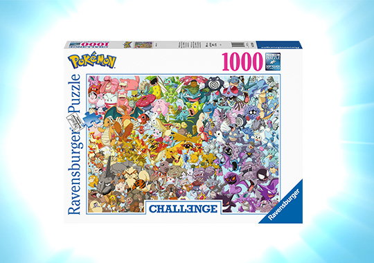 Puzzle 1000 Pièces - Challenge Pokémon