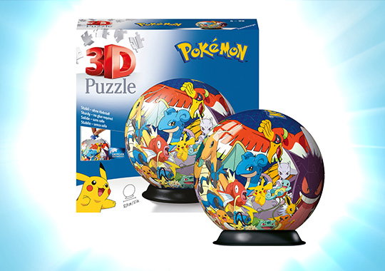 Puzzle 3D Ball 72 p - Pokémon
