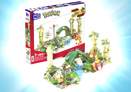 MEGA Construx Mattel Pokémon Ruines de la Jungle