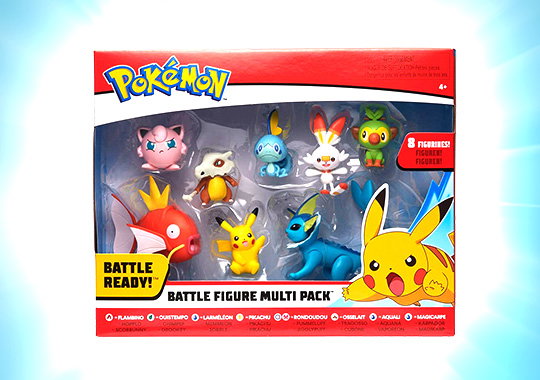 Pokémon Pack 8 Figurines Assortiment
