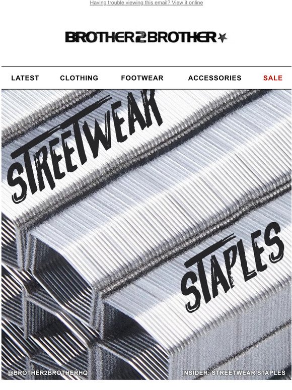 Insider: Streetwear Staples