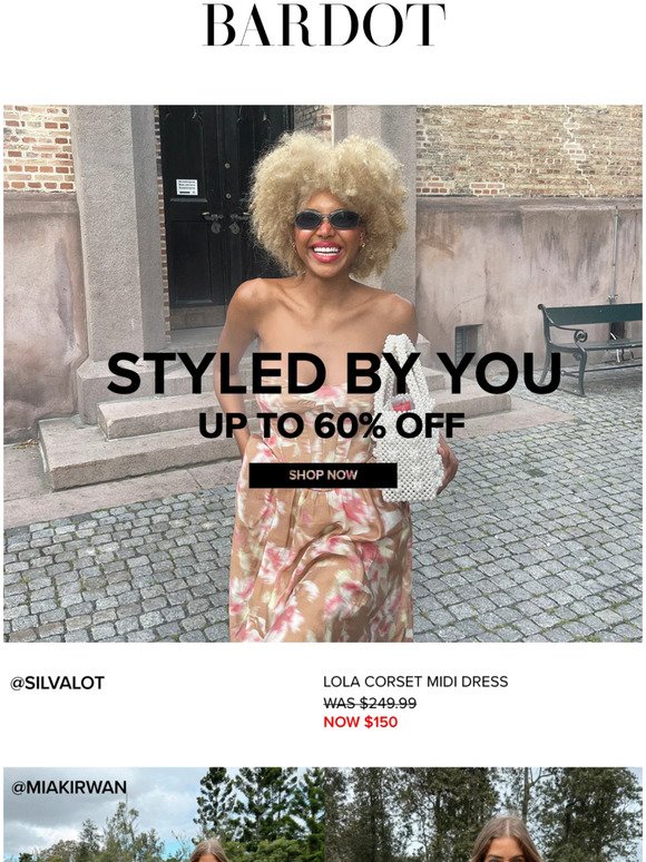 New Styles Added | Up to 60% Off Sale