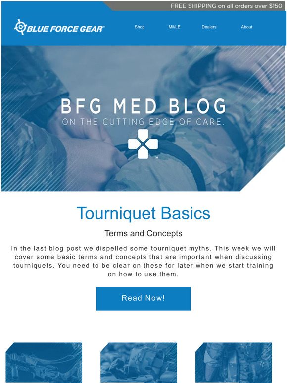 Blue Force Gear Tourniquet Basics Milled