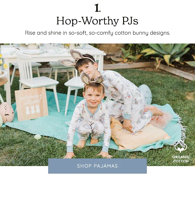 HOP-WORTHY PJS SHOP PAJAMAS
