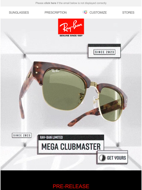 Clubmaster on sale remix sunglasses