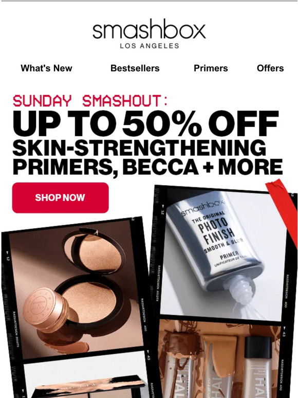 50% off your faves starts now!🏃💨
