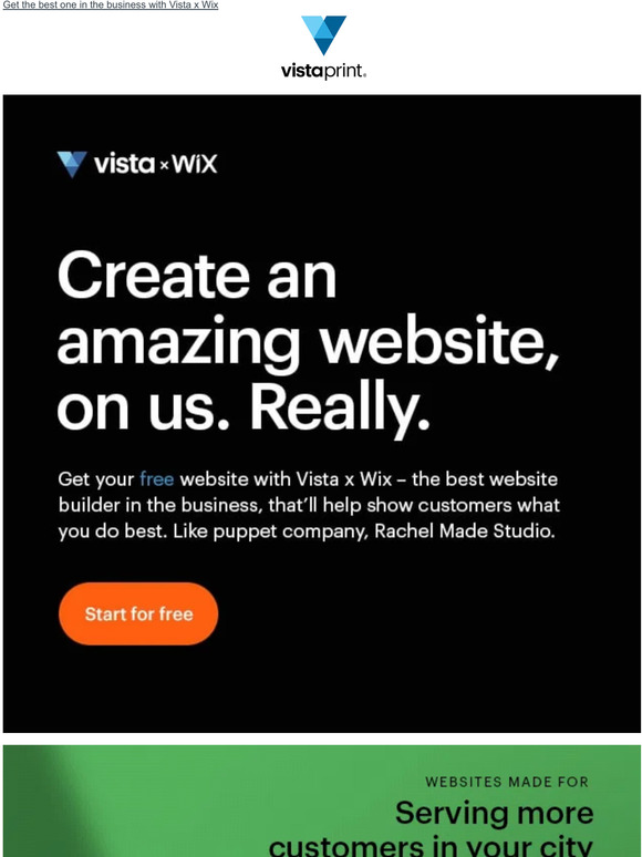NYour (new) website’s on us