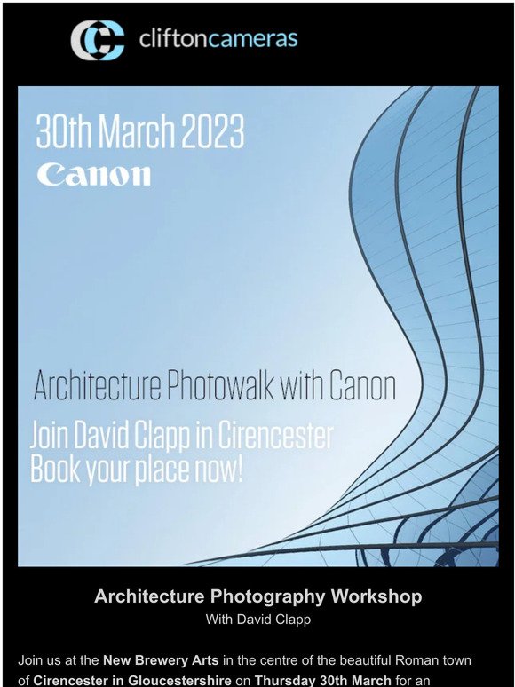 Architecture Photography Workshop With David Clapp