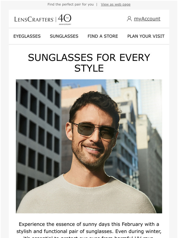 LensCrafters Musthave sun frames for every look Milled