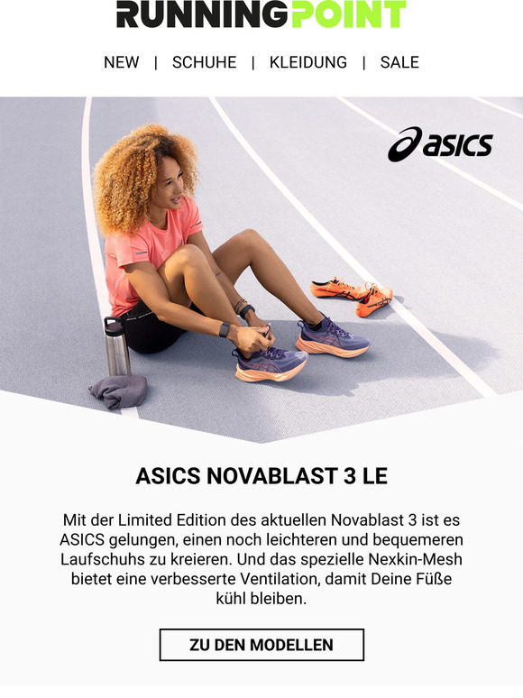 NEU: Limited Edition vom Asics Novablast 3
