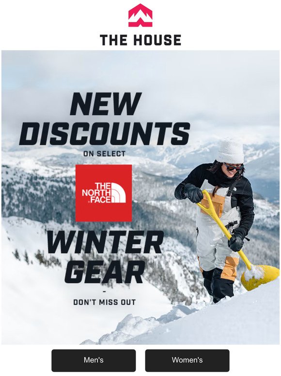 Up To 30% Off This Winters The North Face