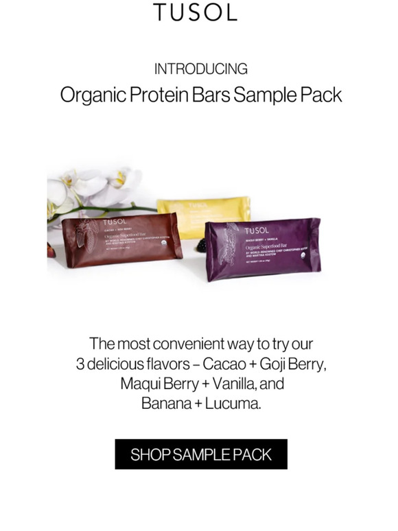 🍫 [INTRODUCING] Organic Protein Bars Sample Pack ✨