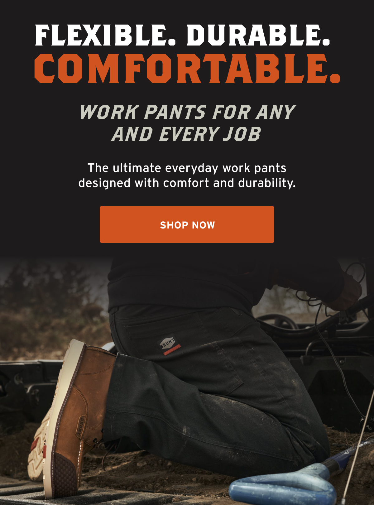 BRUNT Workwear (US) Find Your Perfect Work Pant Milled