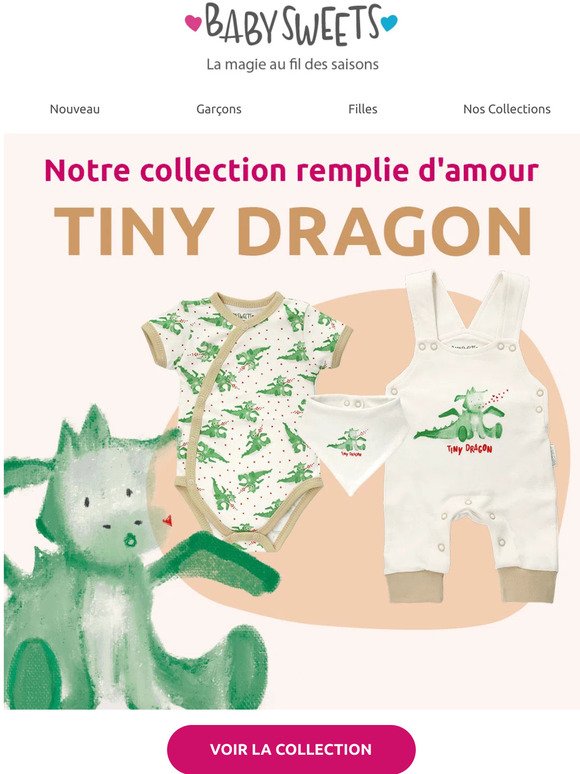 🐉 Une collection exclusive signée Baby Sweets 🥰