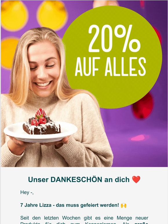 🎉 20% auf ALLES - BIRTHDAY FLASH SALE 🎉