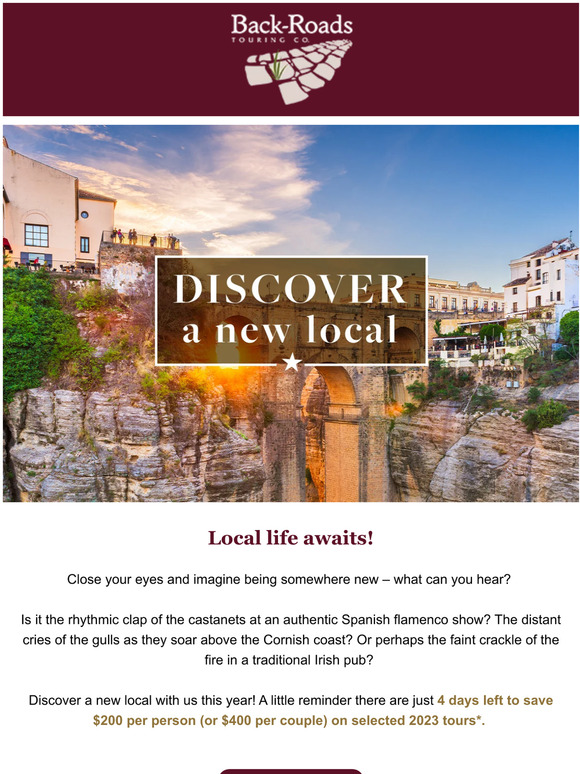 Where will you discover next?