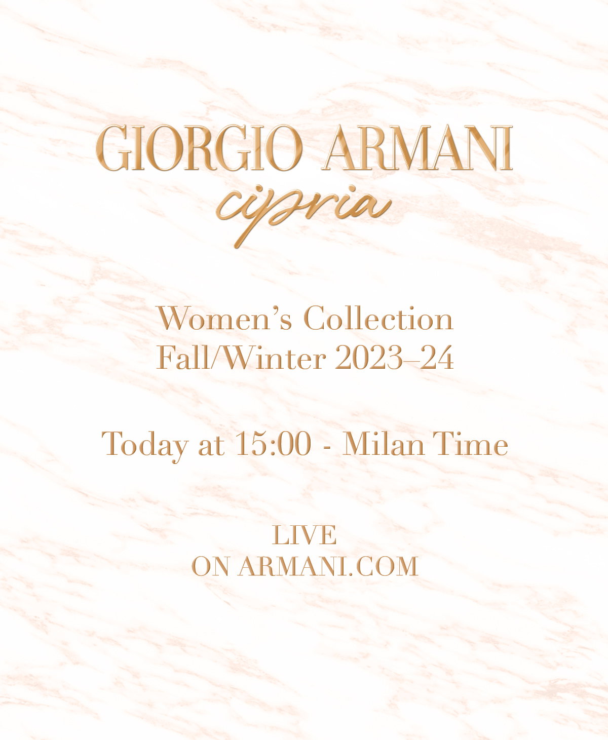Armani: EA7 Emporio Armani Presents Its New Fall Winter 2023-24