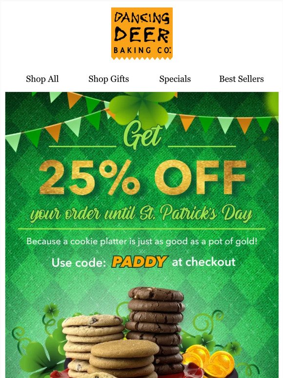 Save Green with this St. Patrick's Day Coupon☘️💸!