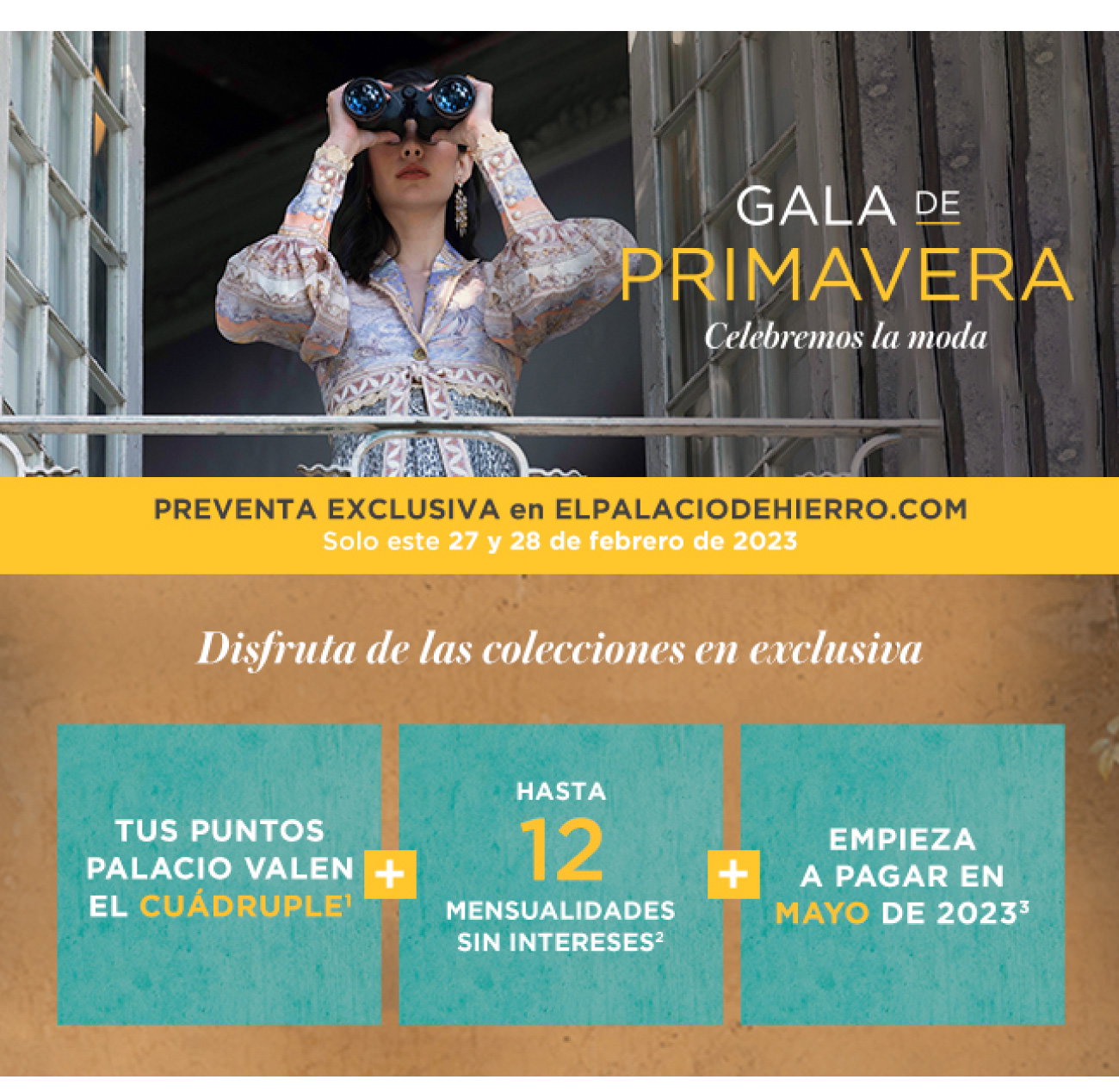 Preventa exclusiva - Gala de Primavera