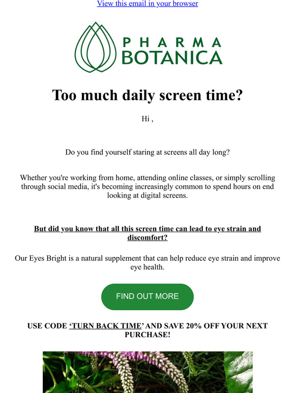 Pharma Botanica Here Are 5 Ways You Can Reduce Eye Strain 👀 Milled